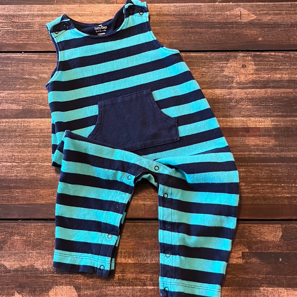 Babygap striped one piece